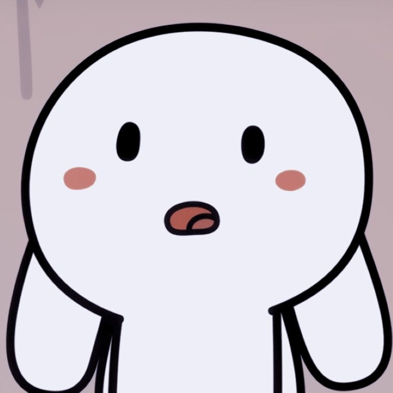 hình ảnh avatar thỏ 7 màu