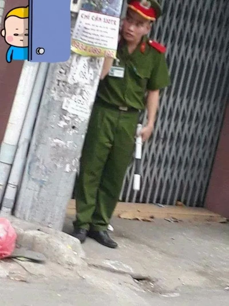 hình ảnh chế công an hài