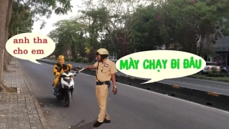 hình ảnh chế công an