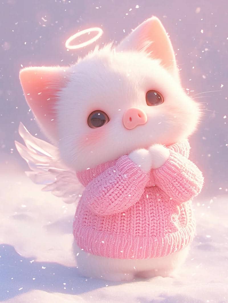 hình ảnh con lợn cute