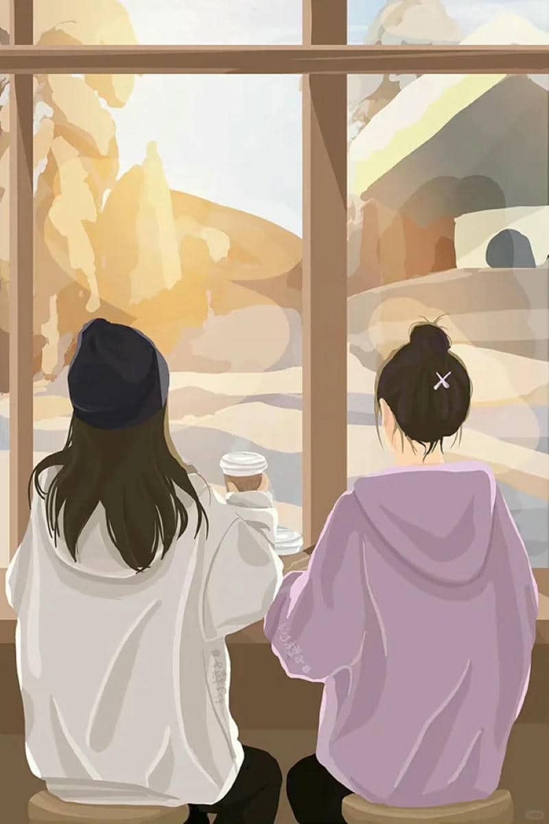 hình ảnh đôi bạn thân nữ