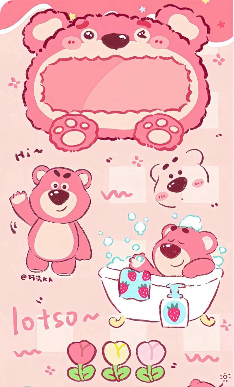 hình ảnh gấu dâu