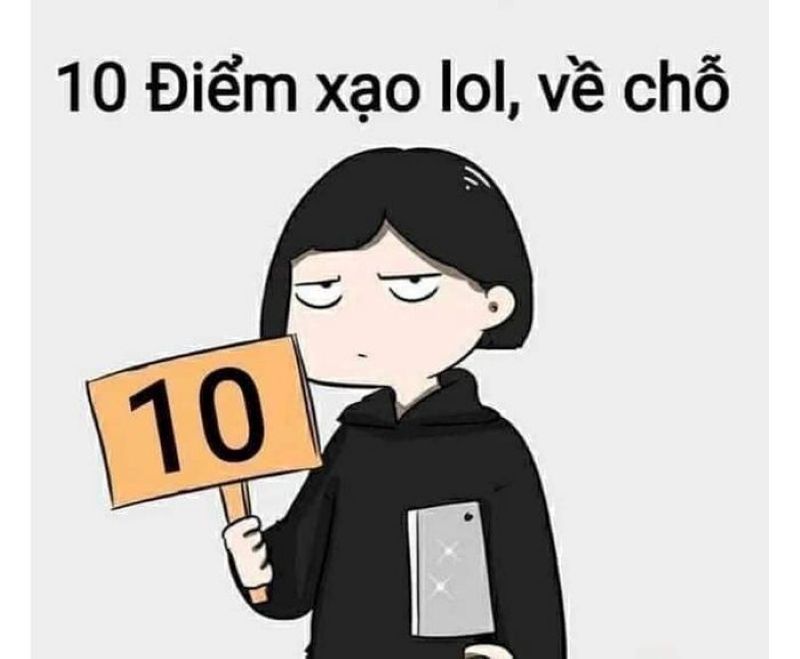 hình ảnh meme 10đ