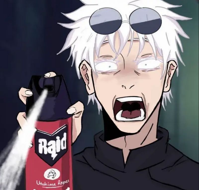 hình ảnh meme gojo