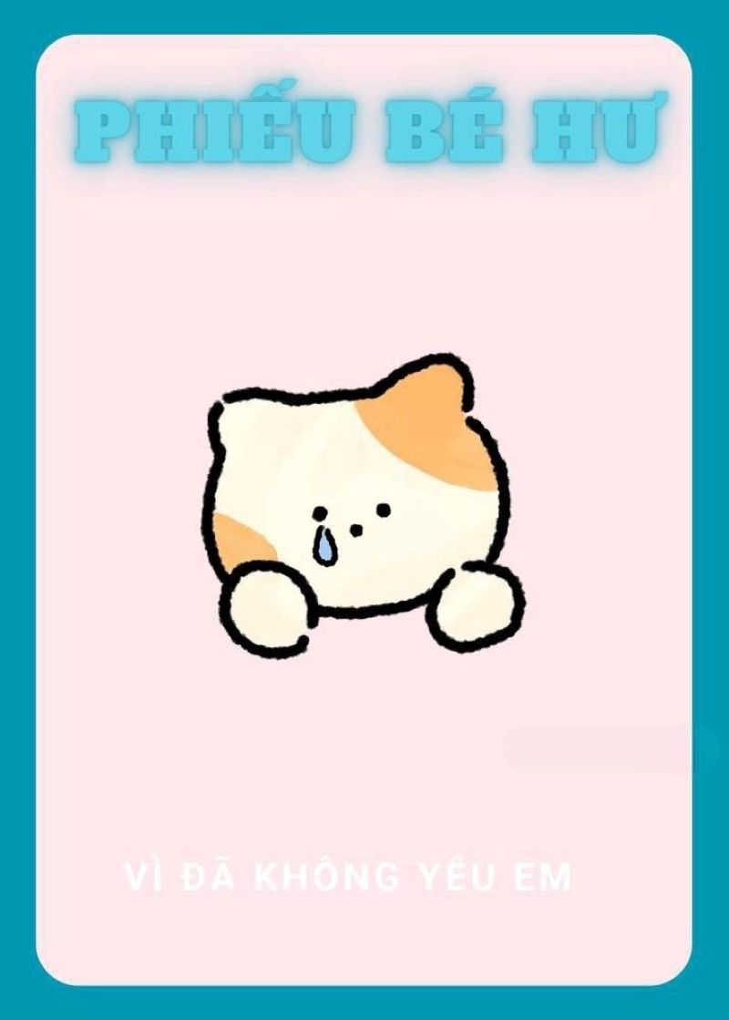 hình ảnh meme phiếu bé ngoan