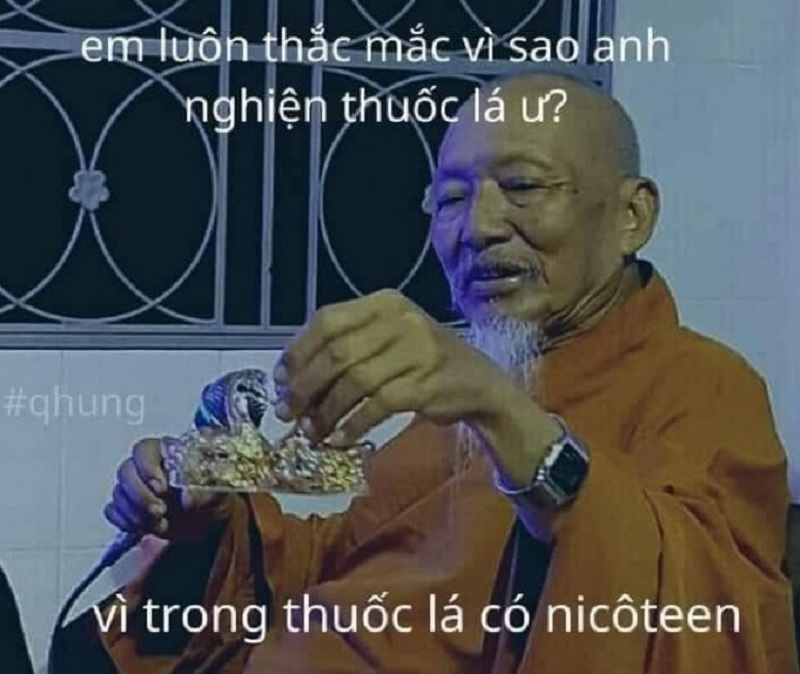 hình ảnh meme thầy ông nội