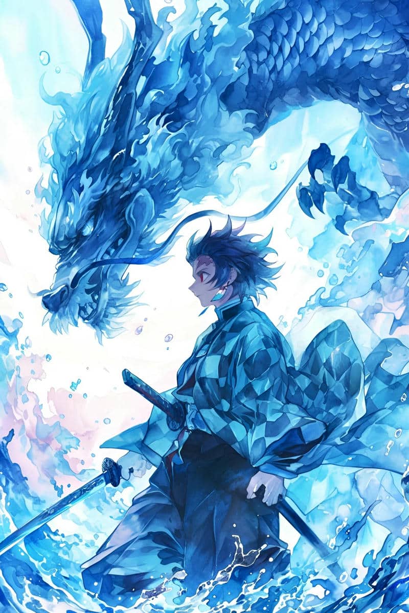 hình ảnh tanjiro ngầu