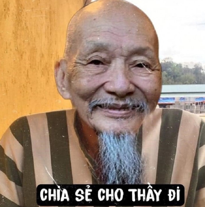 hình ảnh thầy ông nội meme