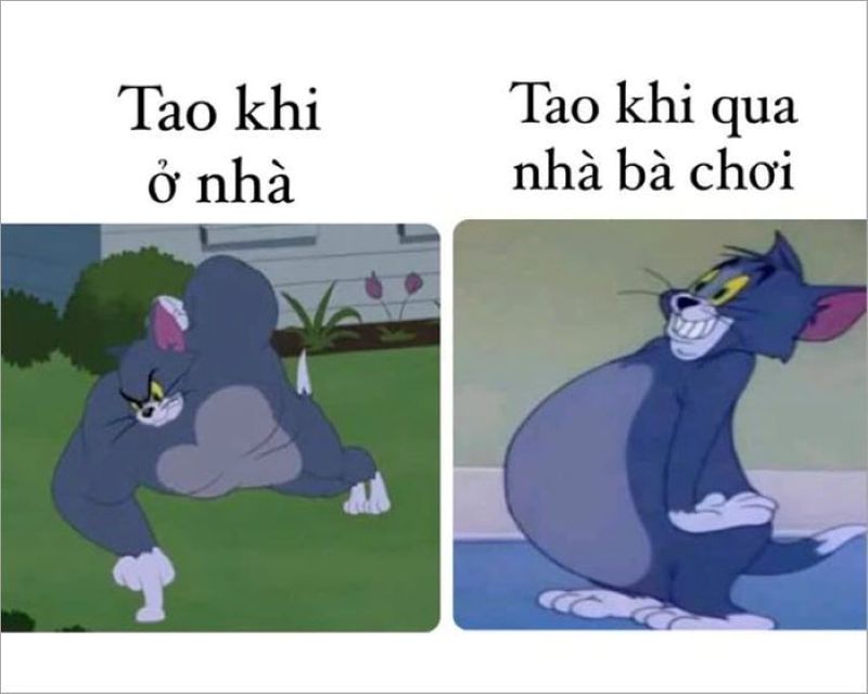 hình ảnh tom và jerry ngầu