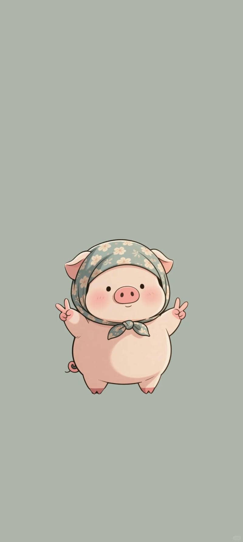 hình con heo cute