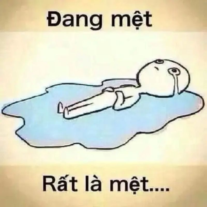 hình mệt mỏi