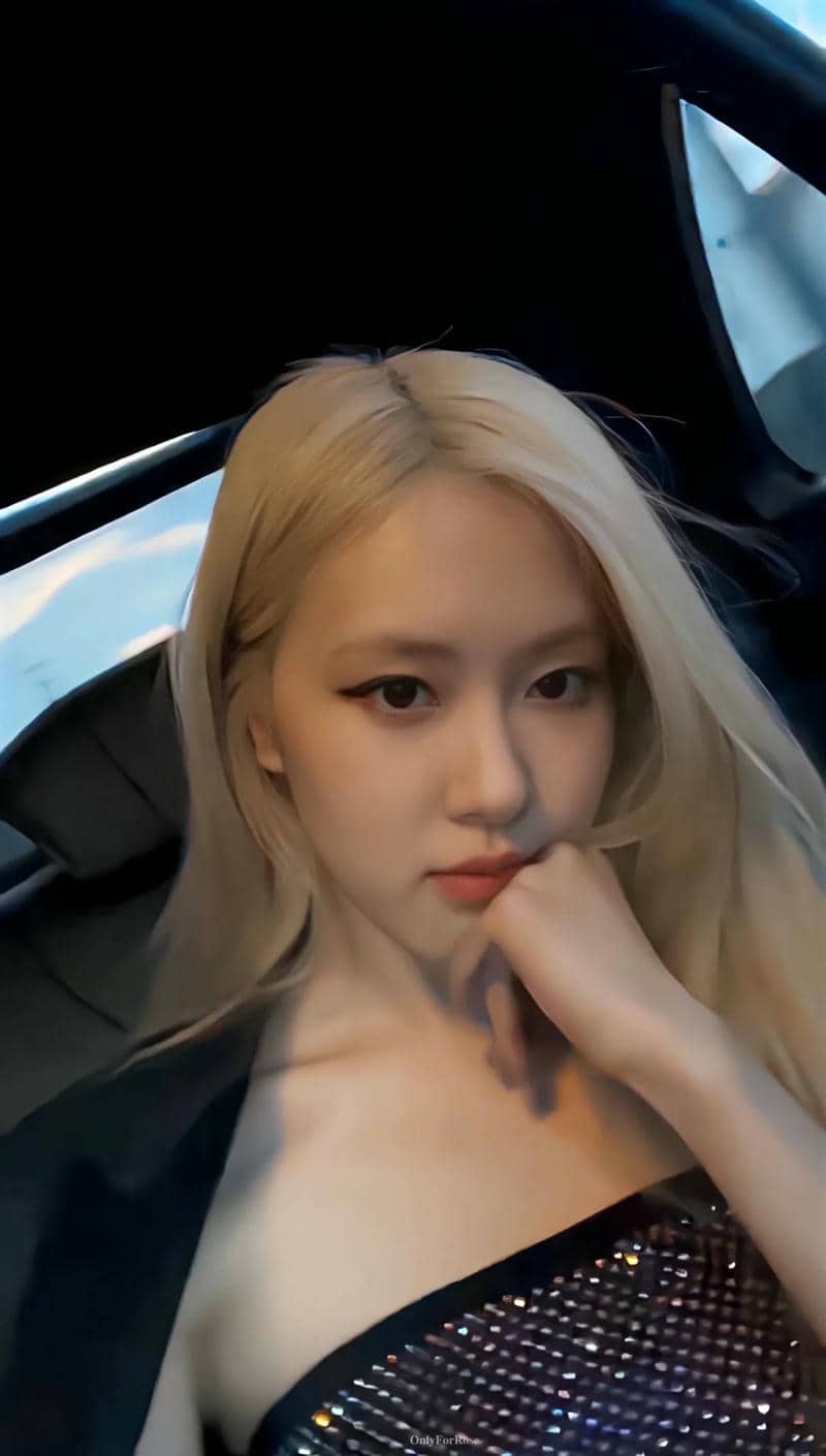 hình nền Rose blackpink đẹp