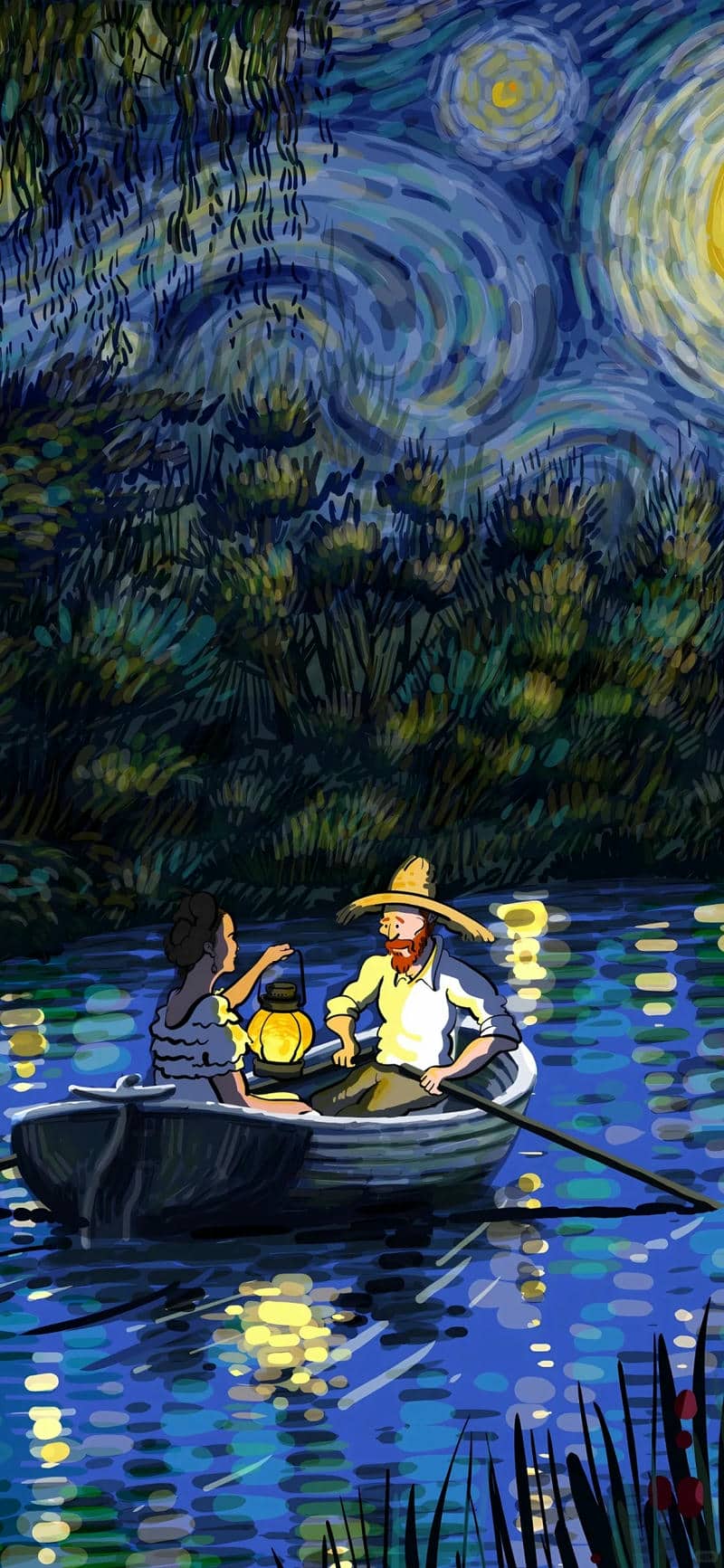 hình nền Van Gogh đẹp cho điện thoại