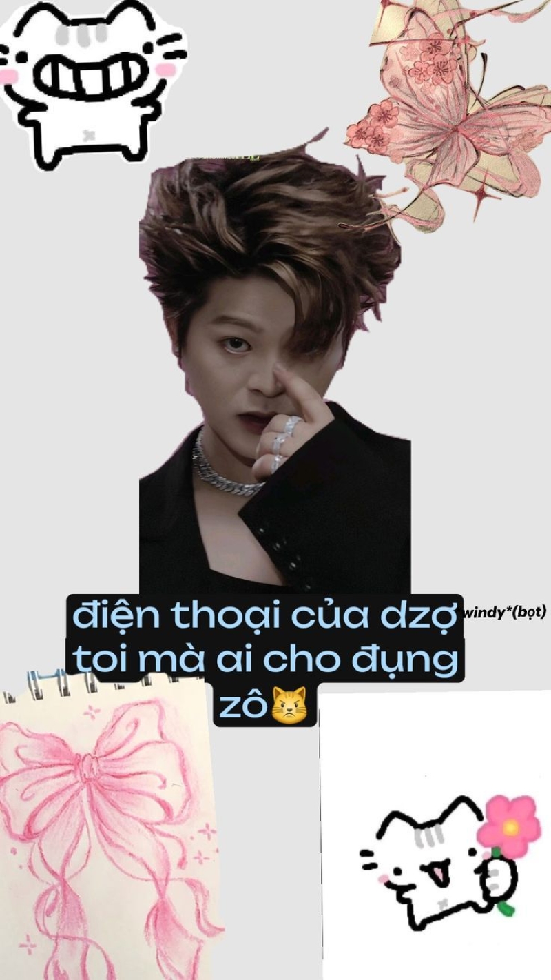 hình nền có chữ ngầu