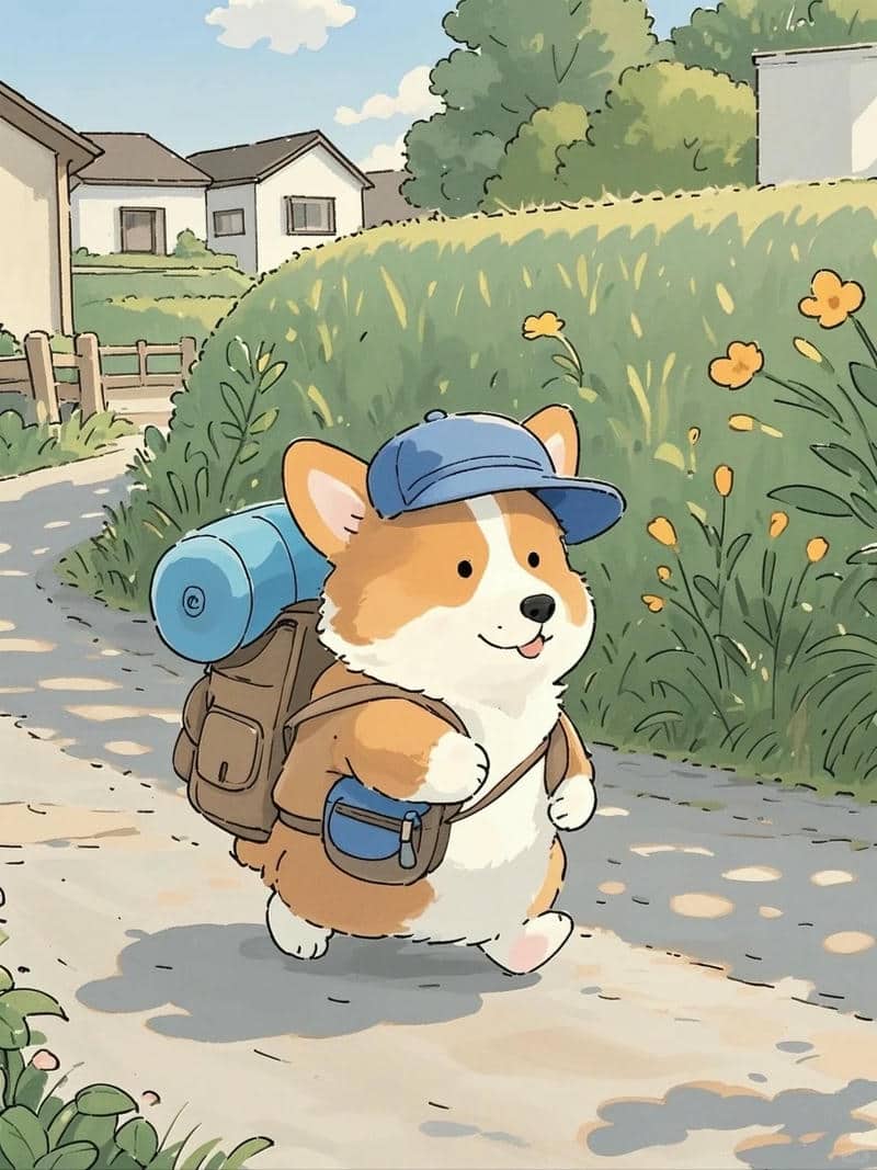 hình nền corgi