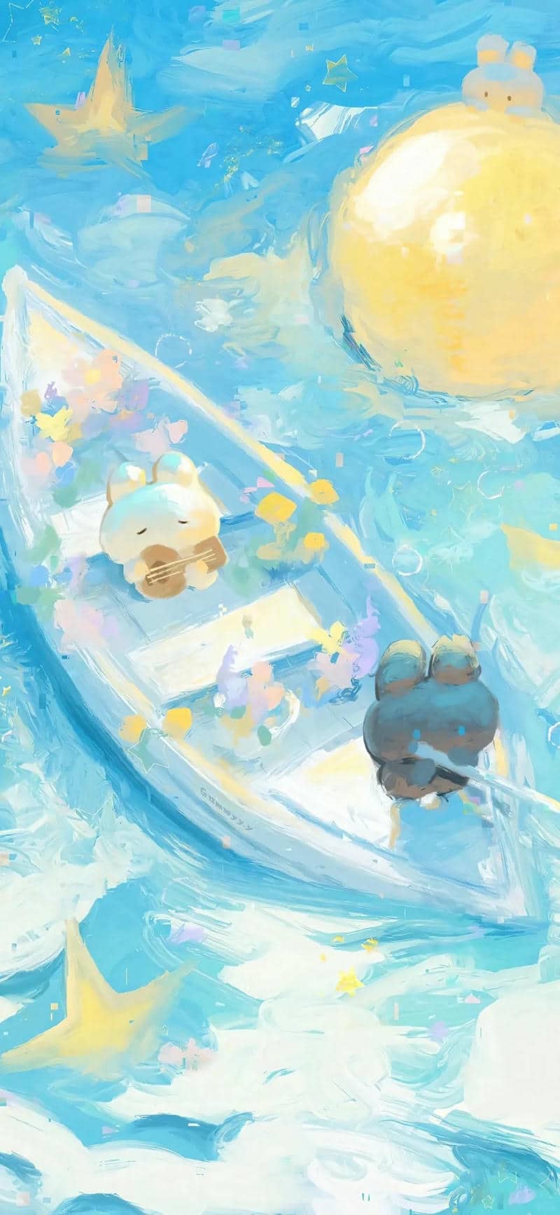 hình nền cute thỏ con