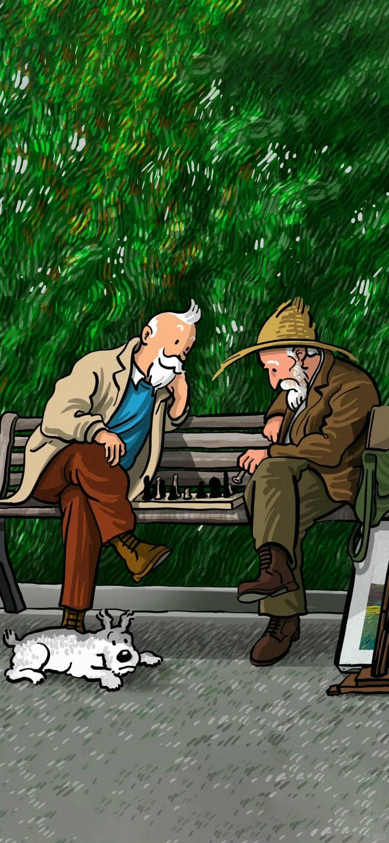 hình nền điện thoại Van Gogh đẹp