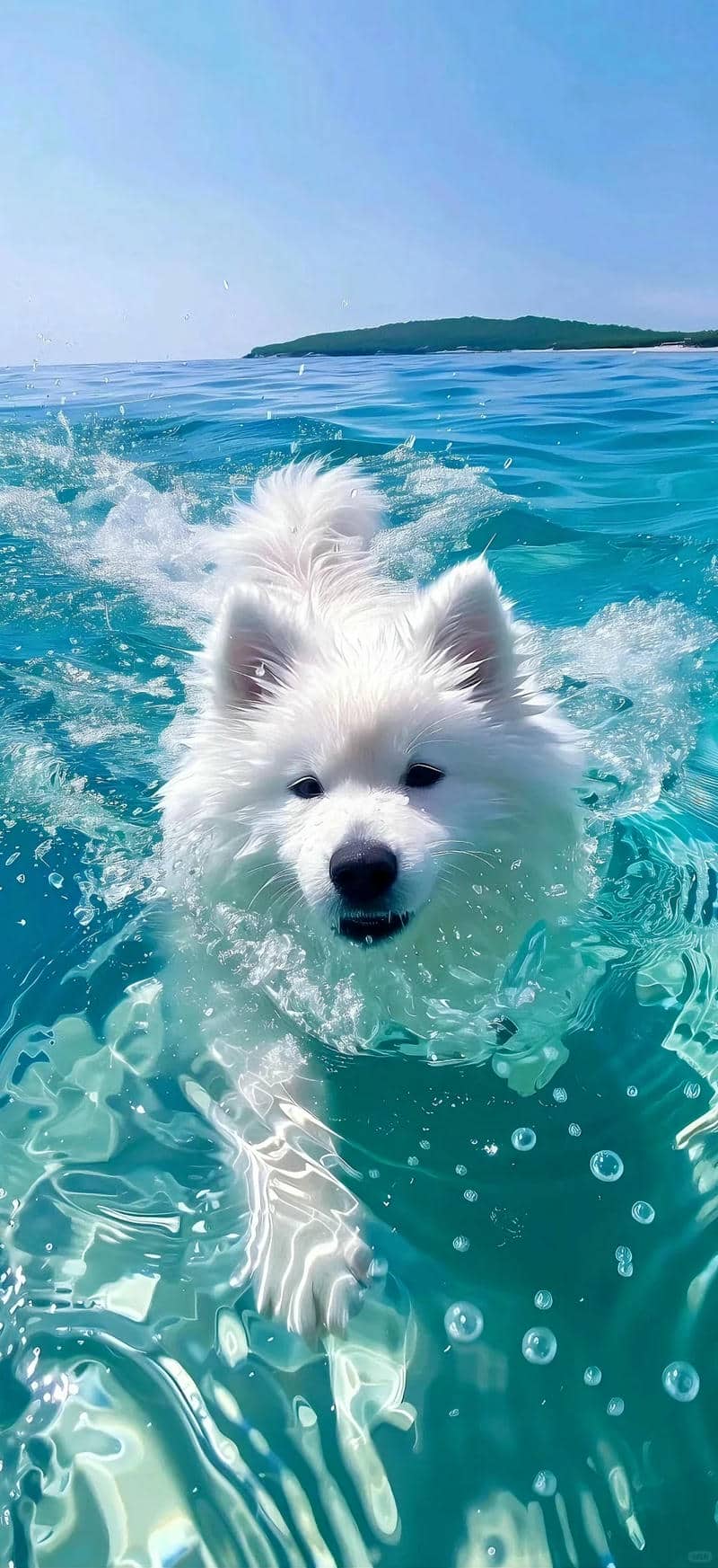 hình nền điện thoại cute màu xanh dương