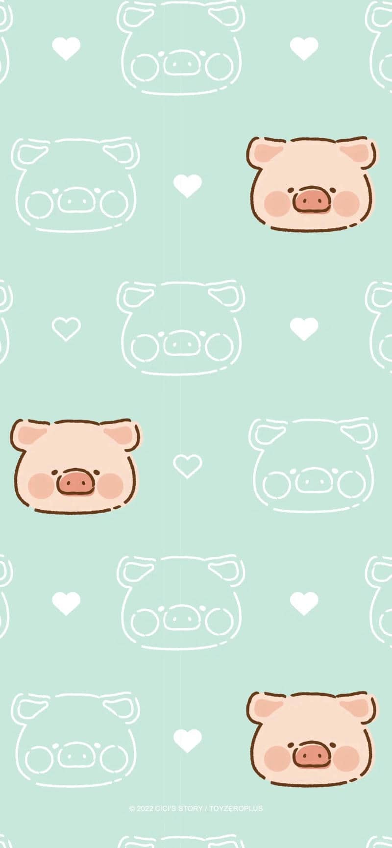 hình nền điện thoại heo cute