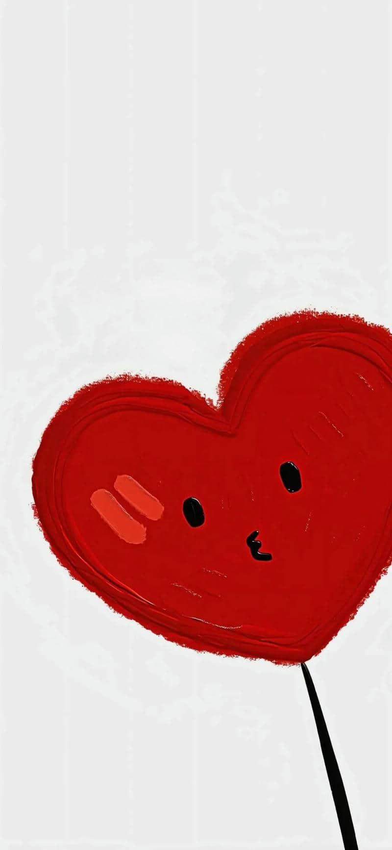 hình nền đt trái tim cute
