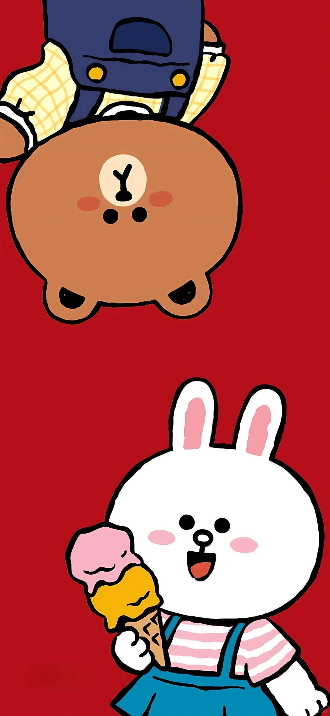hình nền gấu brown cute