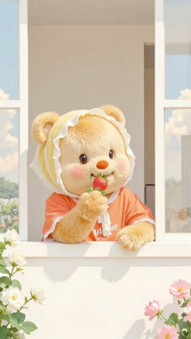 hình nền gấu dễ thương