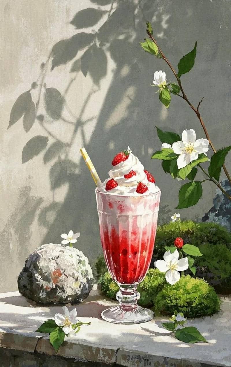hình nền trà sữa