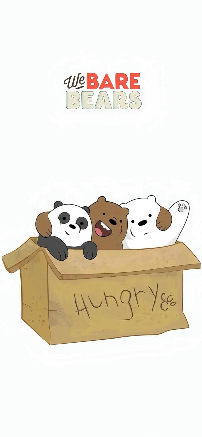 hình nền we bare bear đáng yêu