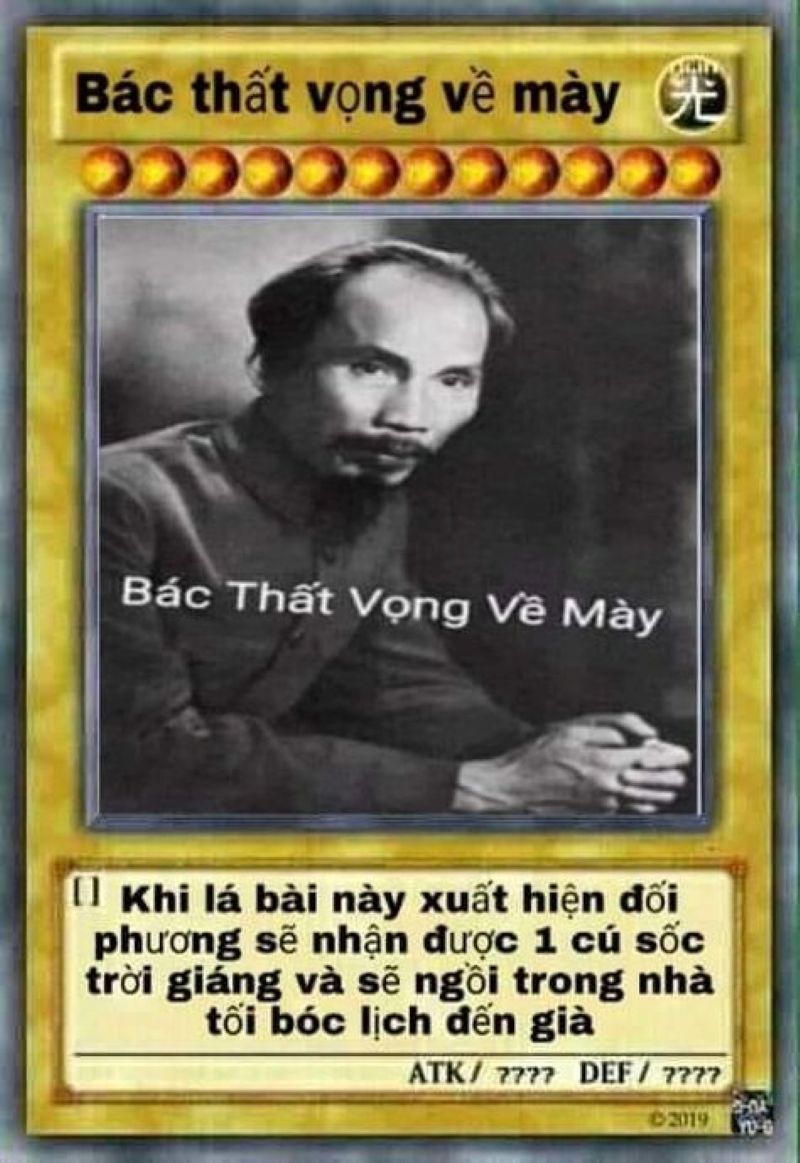 lá bài yugioh meme