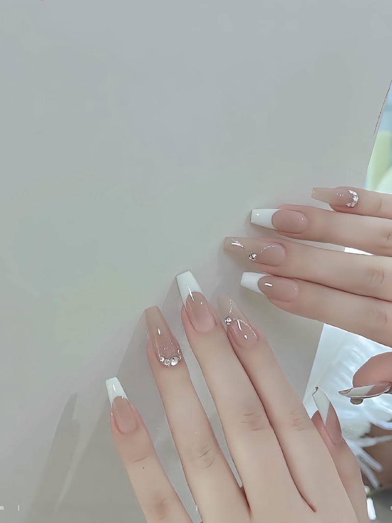 mẫu mẫu nail thang vuông