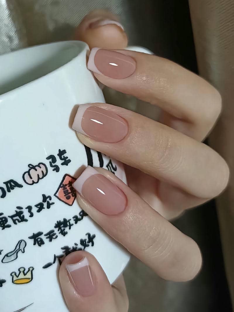 mẫu nail thạch vuông