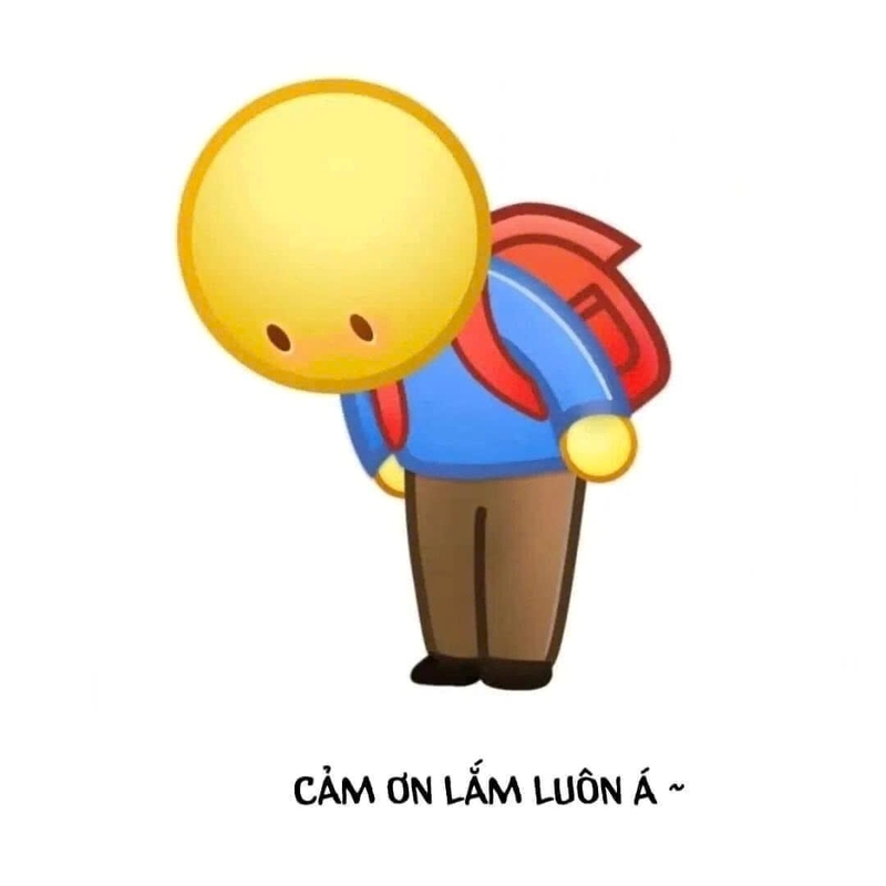 meme cảm ơn cute