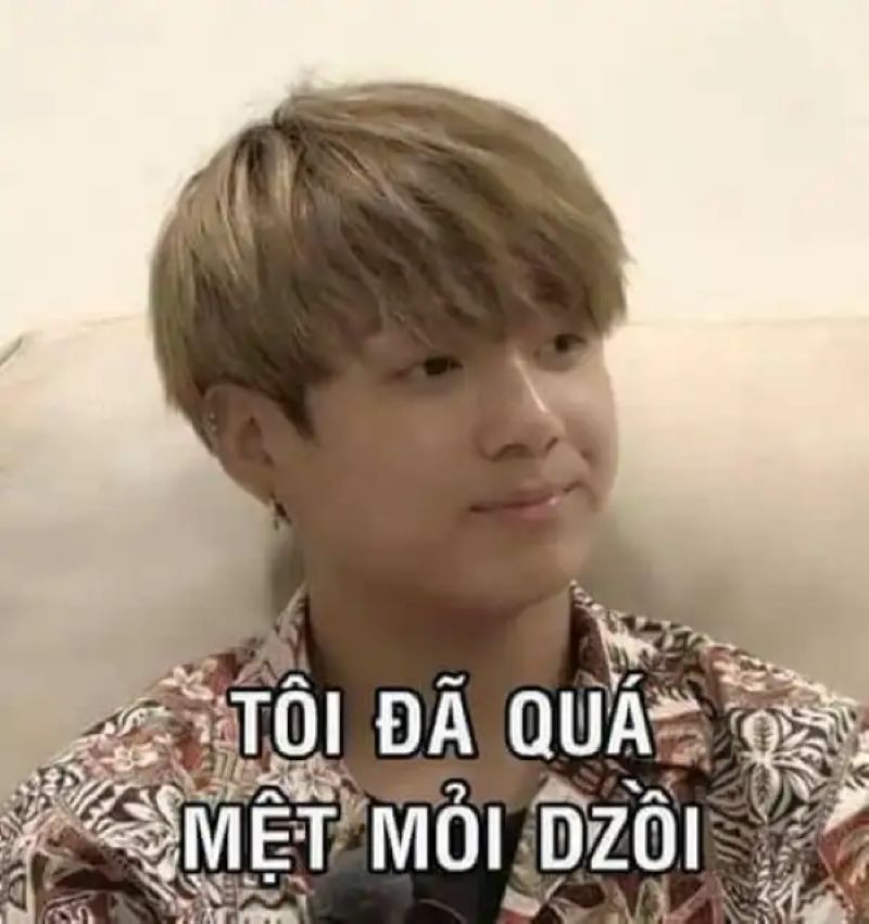 meme chán nản