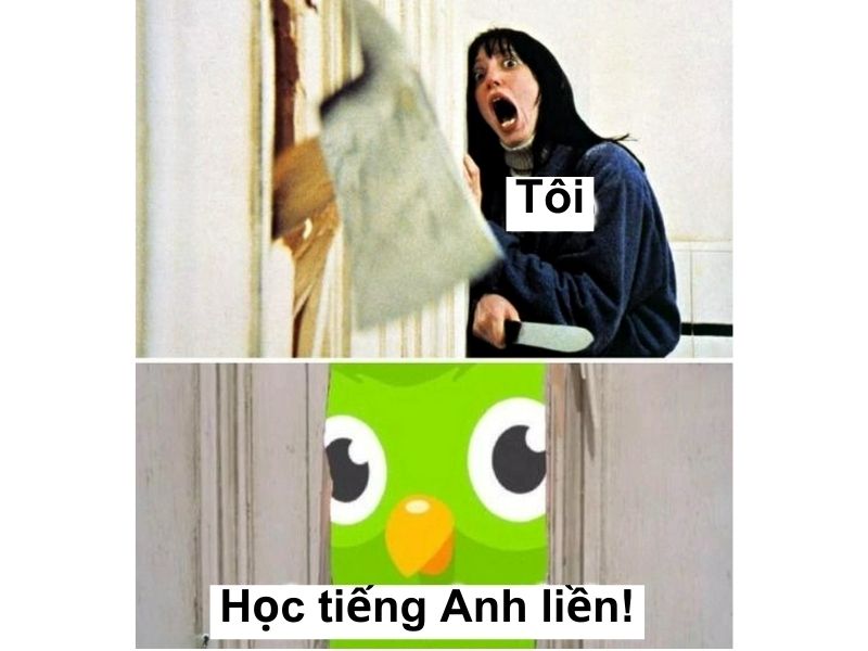 meme đi học