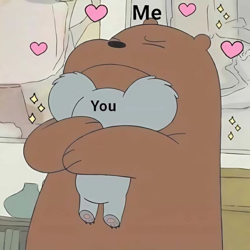 meme nhắn tin với người yêu