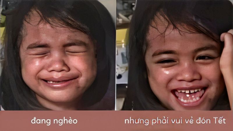meme tết hài hước
