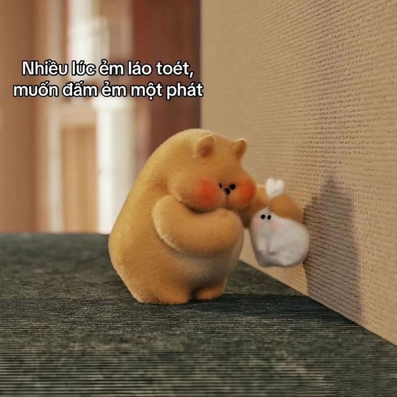 meme tình yêu cute
