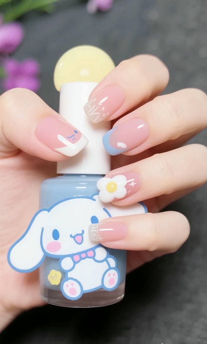 nail cinnamoroll cute