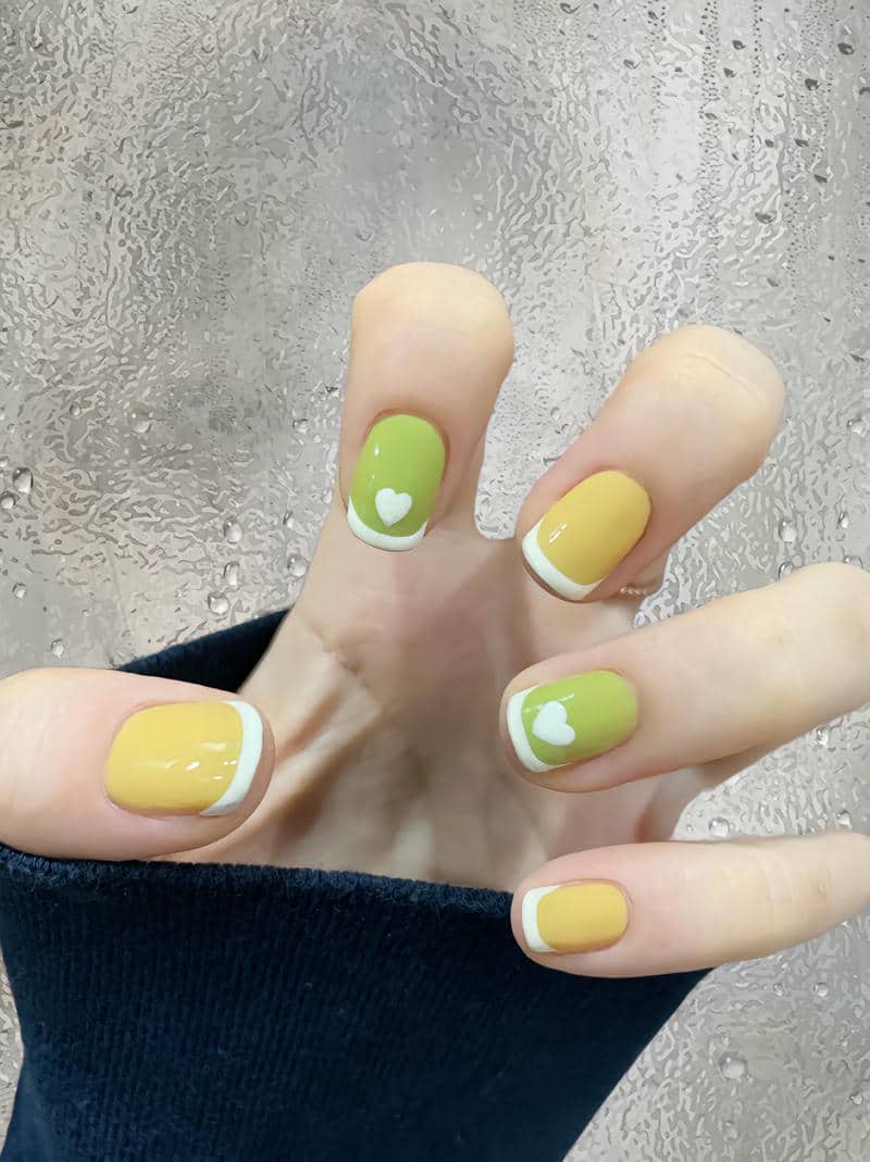 nail đẹp cho móng ngắn