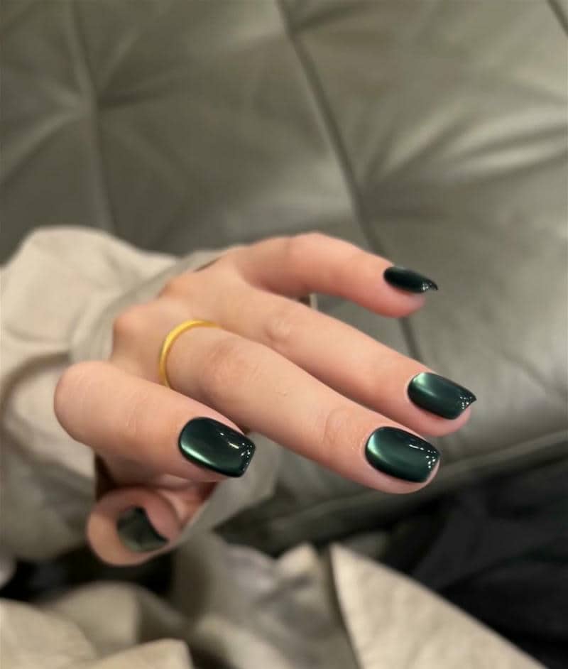 nail móng vuông mắt mèo
