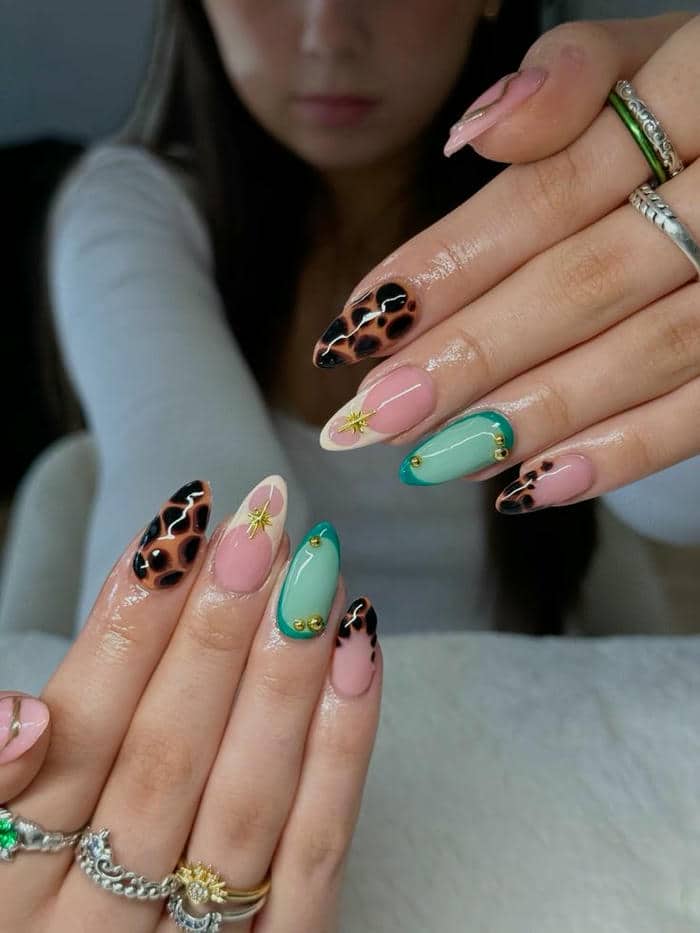 nail mùa hè đi biển