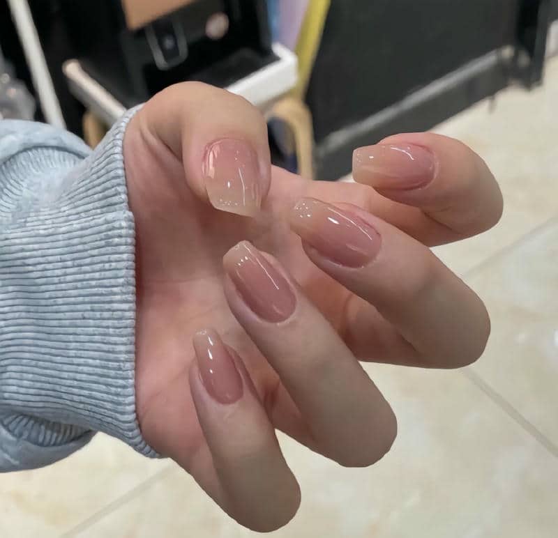 nail thạch nude