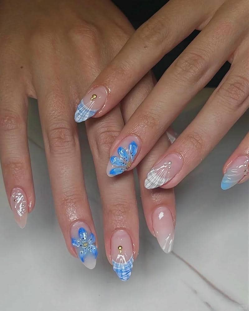 nail vỏ sò xinh