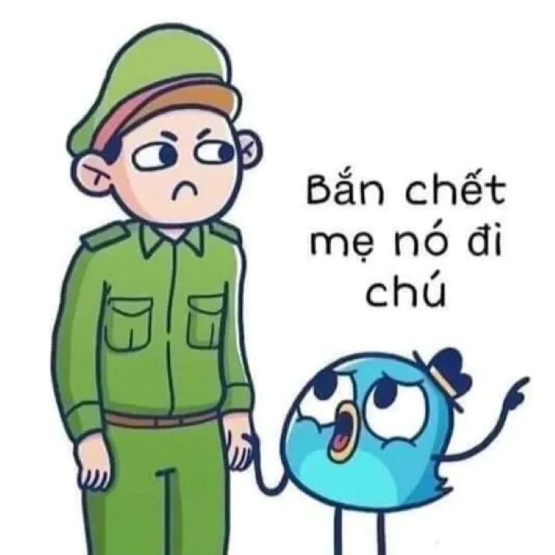 tao báo công an meme