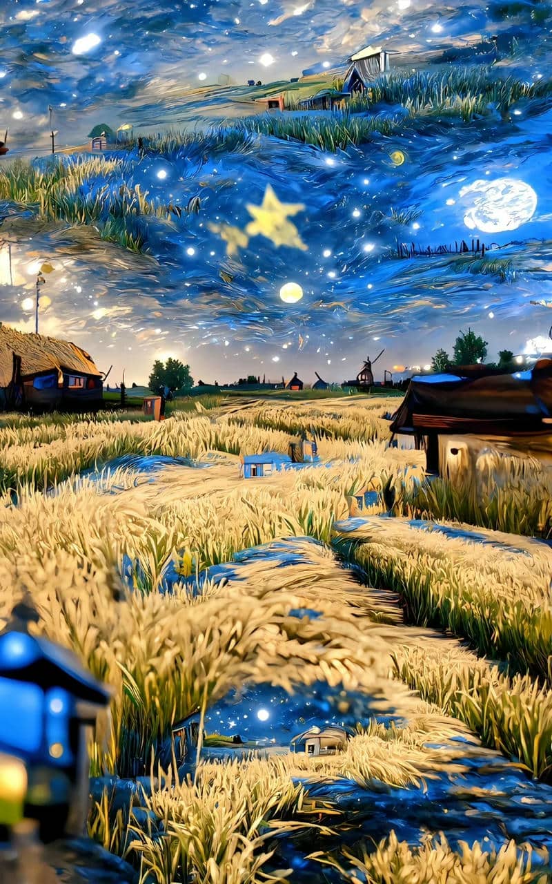 tranh phong cảnh Van Gogh
