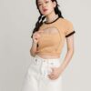 Áo Croptop Nữ Khoét Ngực Bo Lai ACTFM20 h5