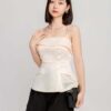 Áo Kiểu Nữ Thiết Kế 2 Dây Form Peplum AKFM42 h6