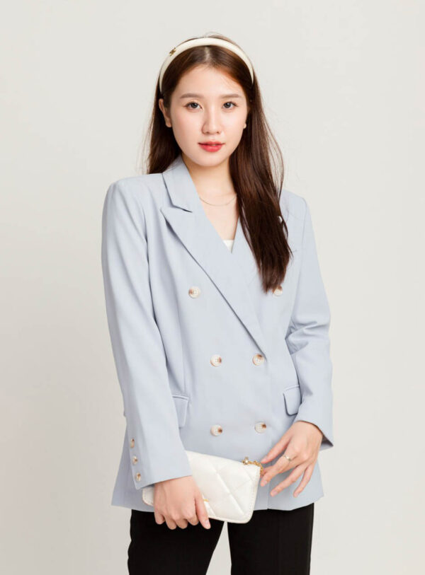 Áo Khoác Vest/Blazer Oversize Nữ 6 Nút AKBZFM1 h2