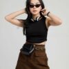 Áo Thun Croptop nữ Sát Nách Rã Ngực ACTFM26