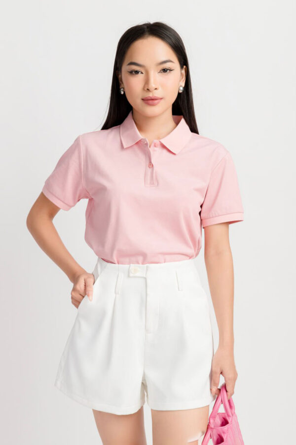 Áo Polo Basic Nữ Trơn Màu APLFM7